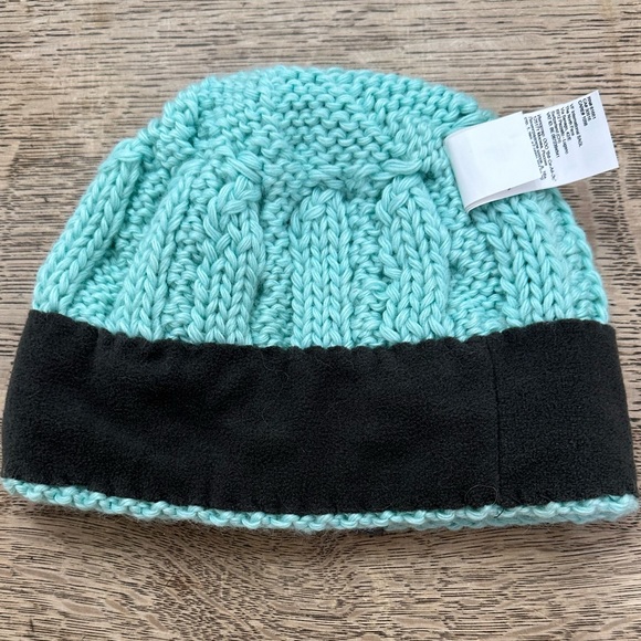 The North Face MINT GREEN Insulated Cozy Beanie Stocking Hat OSFA - Picture 4 of 12